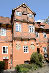 Medingen ist ein Ortsteil von Bad Bevensen in Niedersachsen;  historische Architektur - ehem. Amtsgericht  - jetzt Tagungshaus vom Gustav Stresemann Institut.