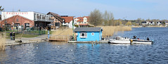 Die Hansestadt Wolgast     ist eine Stadt   im Landkreis Mecklenburg-Vorpommern;  Peeneufer am Fischmarkt.