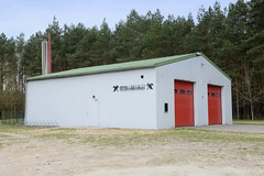 Strohkirchen ist eine Gemeinde im Landkreis Ludwigslust-Parchim in Mecklenburg-Vorpommern; Freiwillige Feuerwehr - Gebäude.