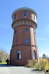 Die Hansestadt  Anklam  ist eine Stadt im Landkreis Vorpommern-Greifswald in Mecklenburg-Vorpommern; historischer Wasserturm Anklam - erbaut 1906, in Betrieb bis 1997.