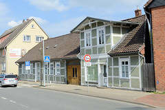 Bad Bevensen ist eine Stadt im Landkreis Uelzen im Bundesland Niedersachsen;  Fachwerkgebäude.