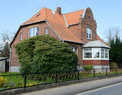 Picher ist ein Ort und gleichnamige Gemeinde im Landkreis Ludwigslust-Parchim in Mecklenburg-Vorpommern;  Backsteinvilla mit Wintergarten.