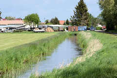 Banzkow ist eine Gemeinde im Landkreis Ludwigslust-Parchim in Mecklenburg-Vorpommern; Ende vom Neuen Kanal.