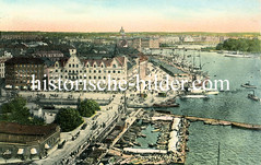 Historische Fotos aus Stockholm, der Hauptstadt Schwedens