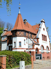 Heiligenhafen ist eine Kleinstadt im Kreis Ostholstein, Schleswig-Holstein; Jugendstilvilla, ehem. Sparkasse - jetzt Heimatmuseum.