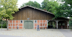 Sittensen ist eine Gemeinde im Landkreis Rotenburg (Wümme) in Niedersachsen; Scheune Heimatmuseum.