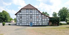 Rotenburg (Wümme) ist eine Stadt und Kreisstadt des gleichnamigen Landkreises  in Niedersachsen;  Mühlengebäude, Wassermühle.
