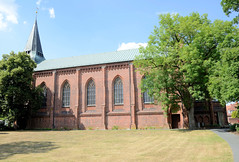 Rotenburg (Wümme) ist eine Stadt und Kreisstadt des gleichnamigen Landkreises  in Niedersachsen; Stadtkirche.