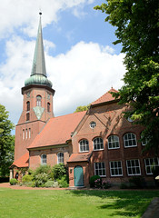 Sittensen ist eine Gemeinde im Landkreis Rotenburg (Wümme) in Niedersachsen; St. Dionysius Kirche.