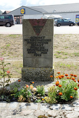 Crivitz ist eine Stadt im Landkreis Ludwigslust-Parchim in Mecklenburg-Vorpommern; Denkmal Todesmarsch.