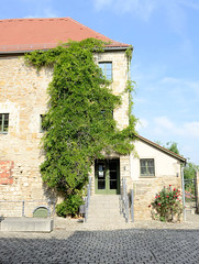 Apolda ist eine Stadt   im  Landkreis Weimarer Land  im Bundesland Thüringen;  Schloss Apolda - heute Kulturzentrum.