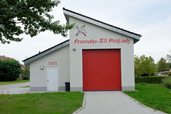 Alt Mahlisch ist ein Ortsteil der Gemeinde Fichtenhöhe im Brandenburger Landkreis Märkisch-Oderland; Gebäude Freiwillige Feuerwehr.