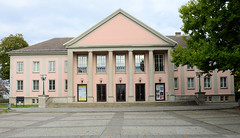 Seelow ist die Kreisstadt des Landkreises Märkisch-Oderland im Bundesland Brandenburg; Kulturhaus Erich Weinert.