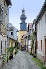 Saalfeld, Saale  ist eine Stadt im Landkreis  Saalfeld-Rudolstadt  in Thüringen.