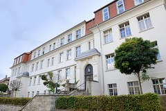 Arnstadt, auch als Bachstadt Arnstadt bezeichnet, ist eine Kreisstadt in  Thüringen;  Schulgebäude Geschwister-Scholl Schule, errichtet 1910 - Architekten  Schilling &amp; Graebner.