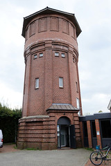 Weener ist eine Kleinstadt in Ostfriesland im Bundesland Niedersachsen;  Wasserturm, erbaut um 1930.