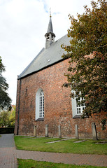 Weener ist eine Kleinstadt in Ostfriesland im Bundesland Niedersachsen;  Georgskirche.