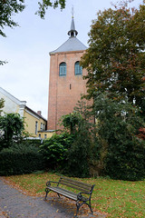 Weener ist eine Kleinstadt in Ostfriesland im Bundesland Niedersachsen;  Glockenturm.
