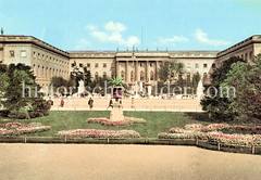 Historische Ansichten von Berlin; Friedrich-Wilhelms-Universität, eröffnet 1810.