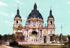 Historische Ansichten von Berlin; Domkirche, geweiht 1905 - Architekt Julius Raschdorff.