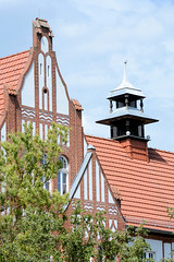 Pannwitzschule, Grundschule  -  Fotos von der Stadt Lychen im Landkreis Uckermark in Brandenburg.