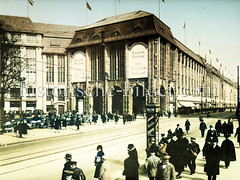 Kaufhaus Wertheim, Leipziger Platz (ca. 1925)  - historische Motive von Berlin.