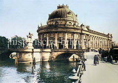 Kaiser Friedrich Museum, Kupfergraben / Spree (ca. 1907) - historische Motive von Berlin.