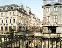 Kurfürstenbrücke und Königstraße (ca. 1890) - historische Motive von Berlin.