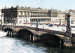 Friedrichsbrücke und Börse (ca. 1910) - historische Motive von Berlin.